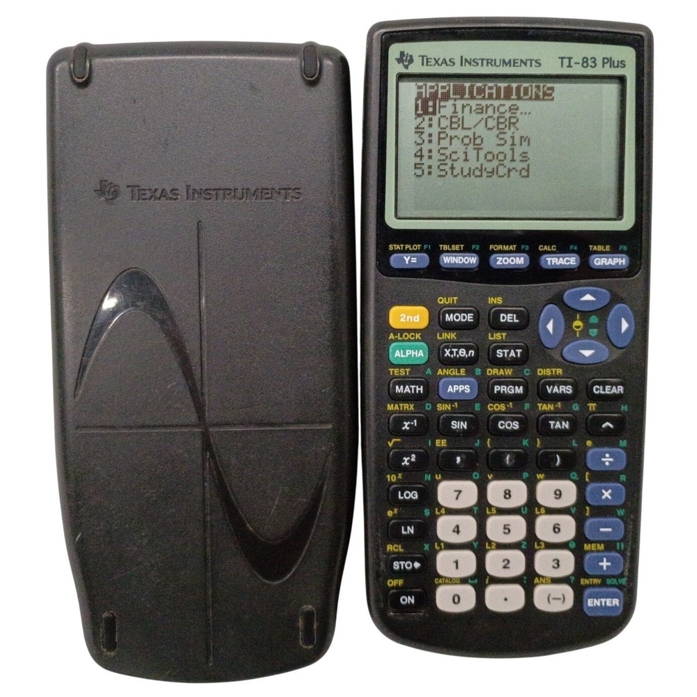 Texas Instruments TI-83 Plus Graphing Scientific Calculator School Math